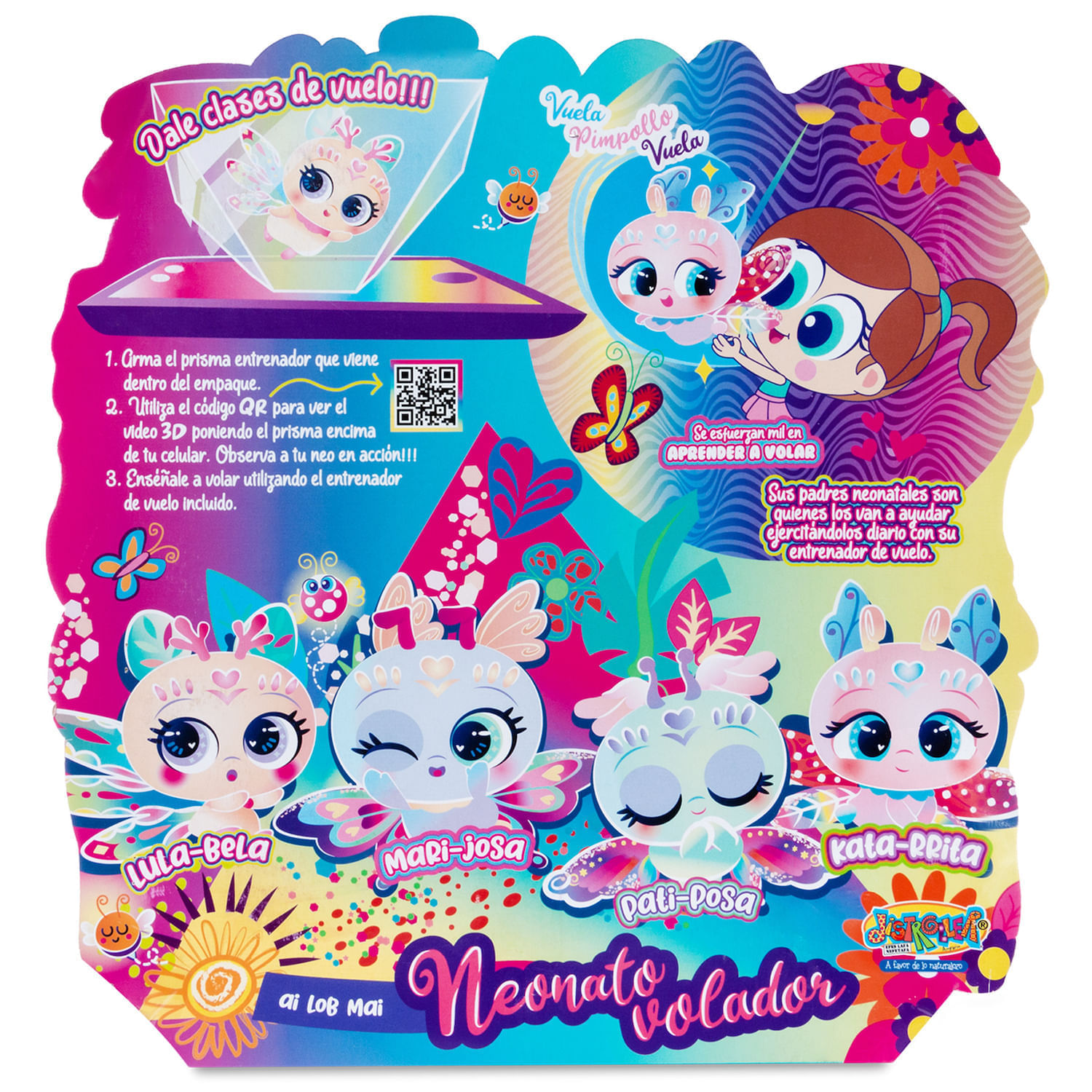 Volamerito Lula Bela Amarillo | Neonatos | Distroller Tienda Online